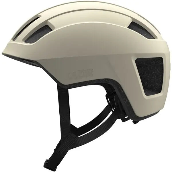 Lazer Verde KinetiCore Cycle Helmet Matt White Stone - FREE UK Shipping, FREE 365 Day Returns | Moto Central