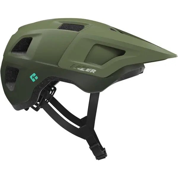 Lazer Finch KinetiCore Youth Cycle Helmet Matt Fern Green - FREE UK Shipping, FREE 365 Day Returns | Moto Central