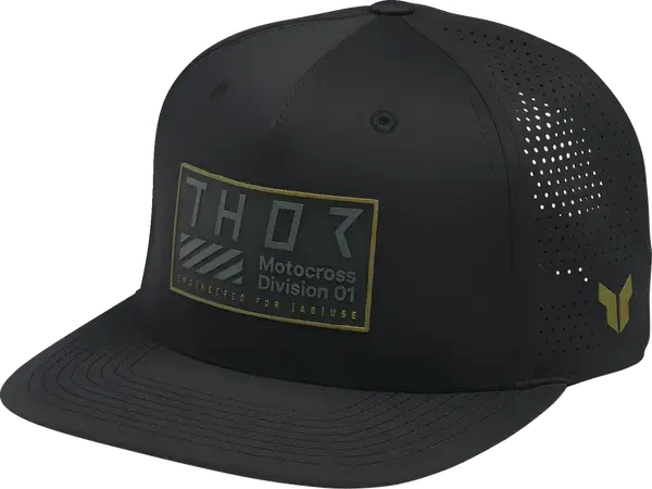 Thor Stamp Hat Black - FREE UK Shipping, FREE 365 Day Returns | Moto Central