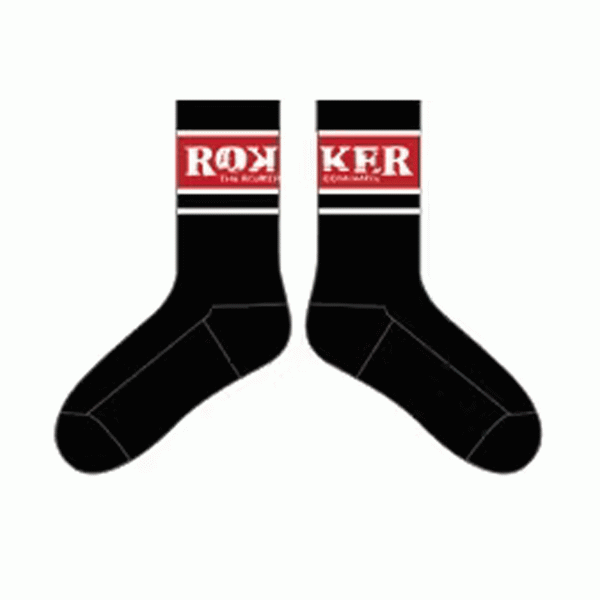 Rokker Classic 1 LT Socks Black / Red FREE UK Delivery, FREE 365 Day Returns | Moto Central
