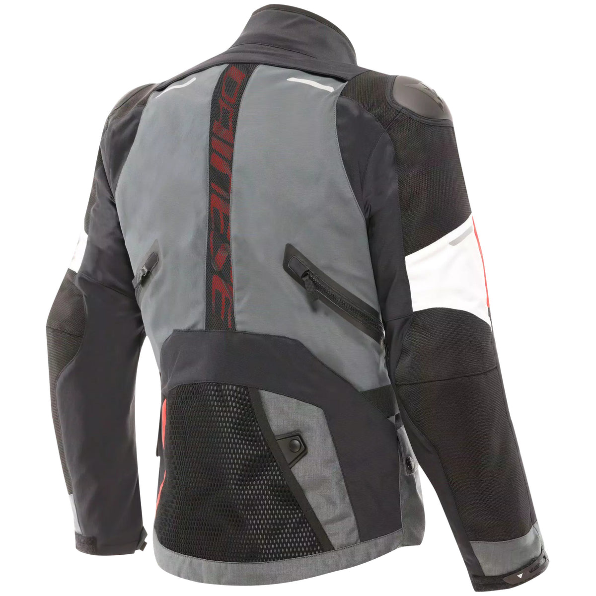Dainese Carve Master 4 Gore-Tex Jacket Black / Red / Grey, rear view