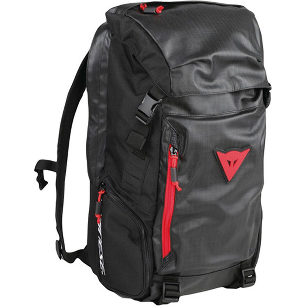 Dainese D Throttle Backpack Stealth Black - 27.9 Litres, front three-quarter view