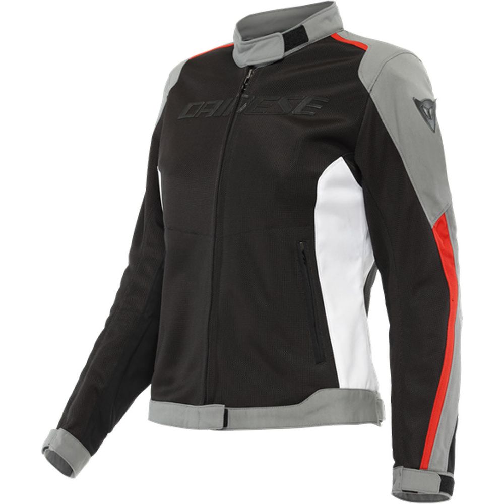 Dainese Hydra Flux 2 Air D-Dry Ladies Textile Jacket Black / Charcoal Grey / Lava Red