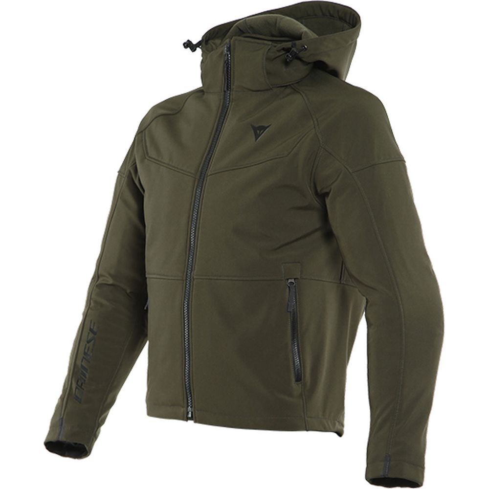 Dainese Ignite Hooded Textile Jacket Army Green