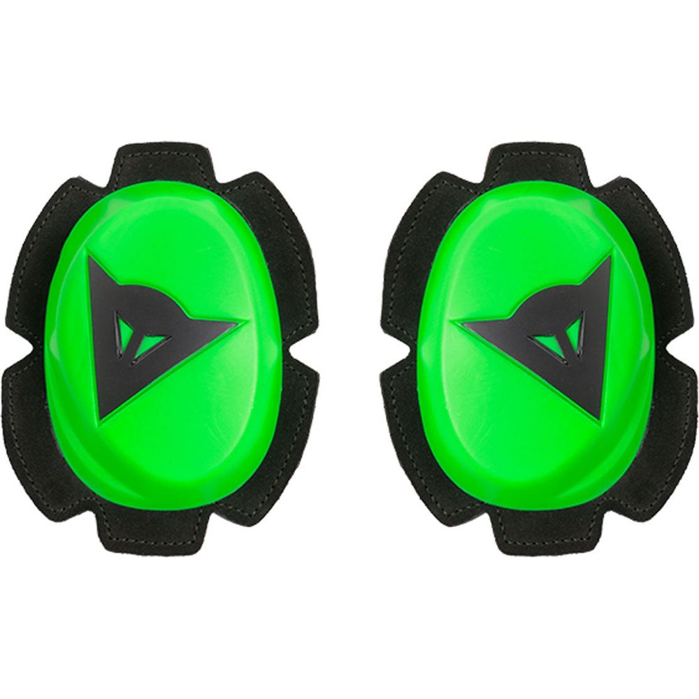 Dainese Pista Knee Sliders Fluo Green / Black