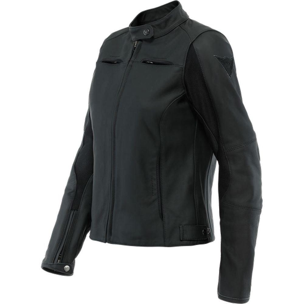 Dainese Razon 2 Ladies Leather Jacket Black