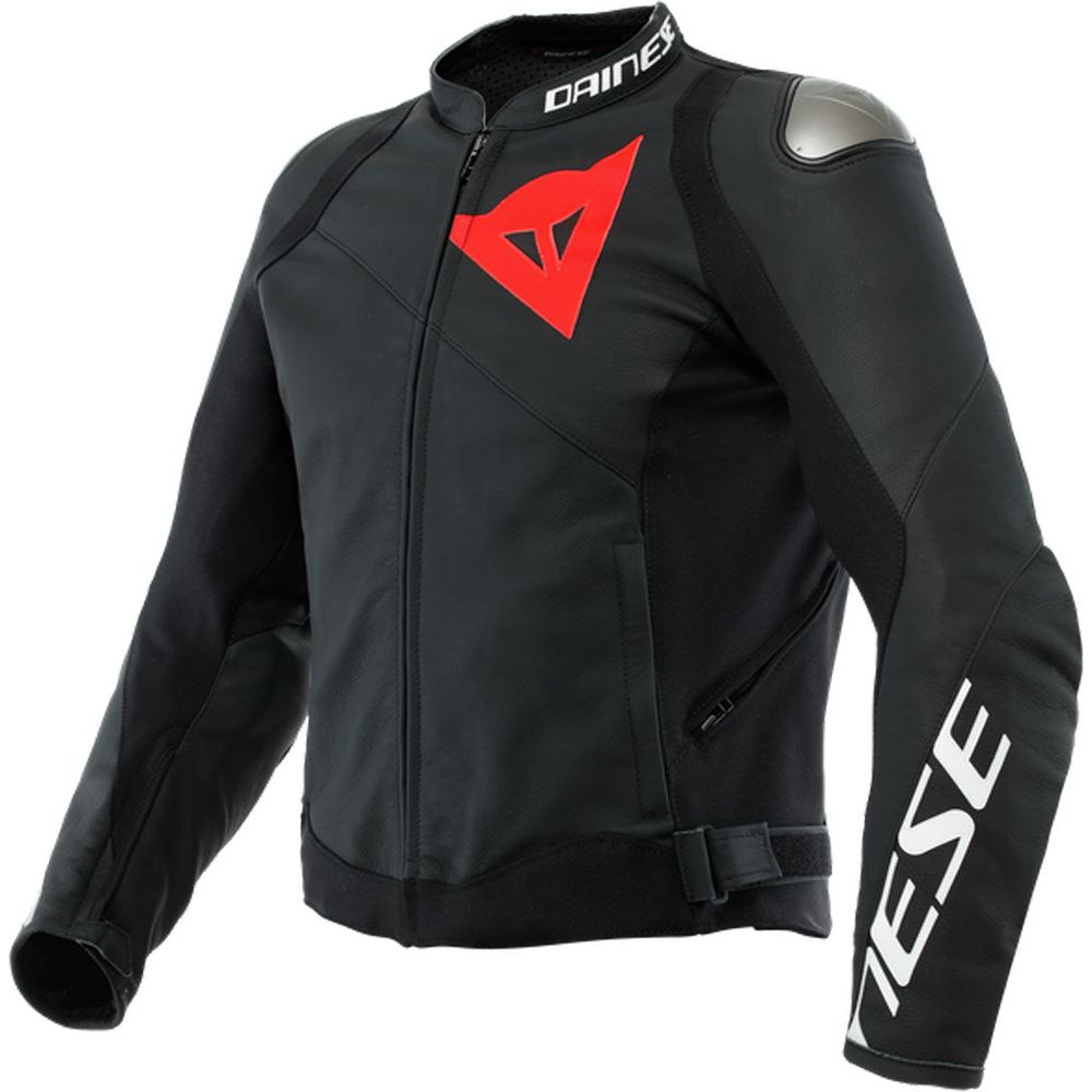 ダイネーゼ　SPORTIVA LEATHER JACKET Dainese Sportiva Leather Jacket Matt Black FREE Delivery, FREE Returns