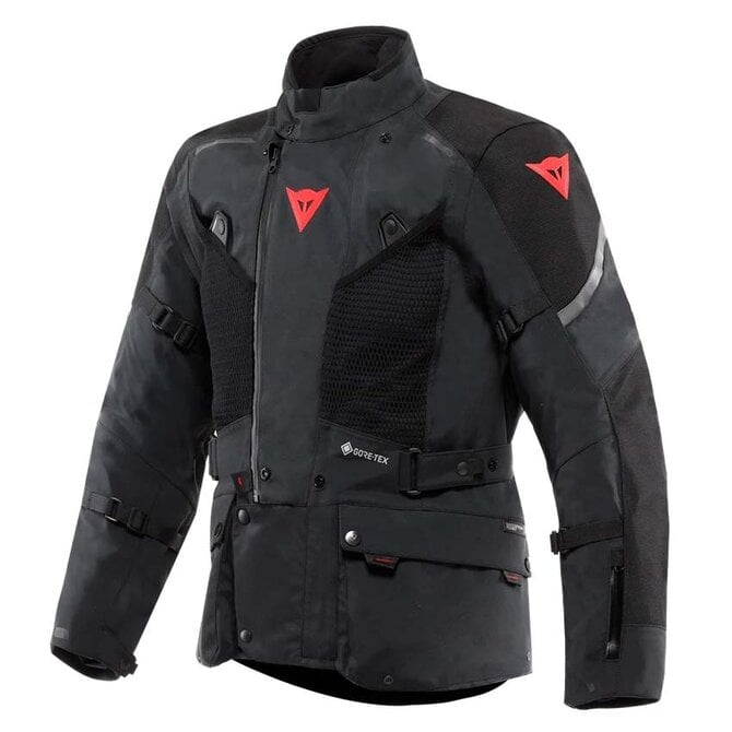 Dainese Super Expedition Gore-Tex Jacket Black / Red - front cut-out view