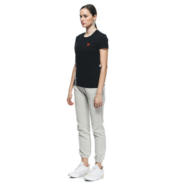 Dainese Logo Ladies T-Shirt Black