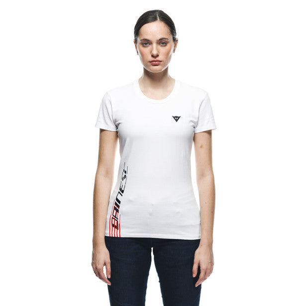Dainese Logo Ladies T-Shirt White