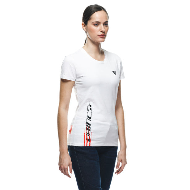 Dainese Logo Ladies T-Shirt White