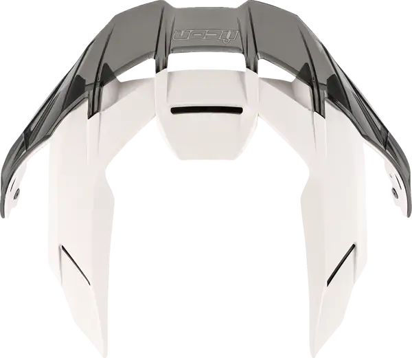 Icon Ultraflite Helmet Spoiler Matt White - FREE UK Shipping, FREE 365 Day Returns | Moto Central