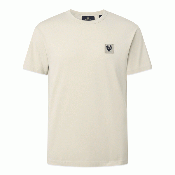 Belstaff T-Shirt Pale Stone FREE UK Delivery, FREE 365 Day Returns | Moto Central