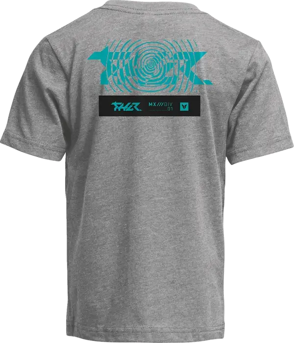 Thor Mind Control Youth T-Shirt Heather Grey - FREE UK Shipping, FREE 365 Day Returns | Moto Central