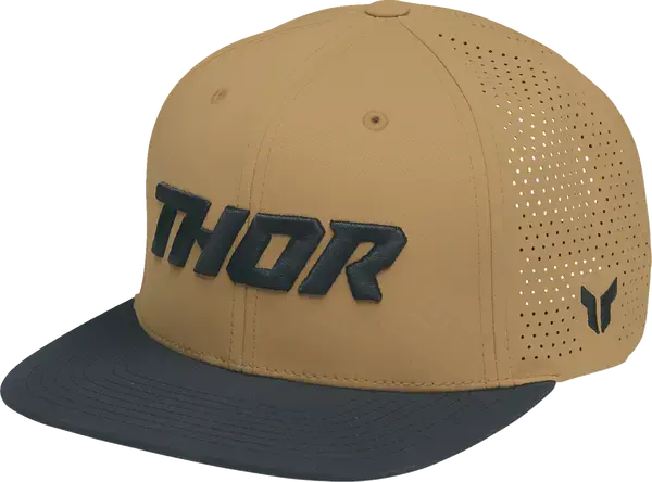 Thor Corp Hat Black / Caramel - FREE UK Shipping, FREE 365 Day Returns | Moto Central