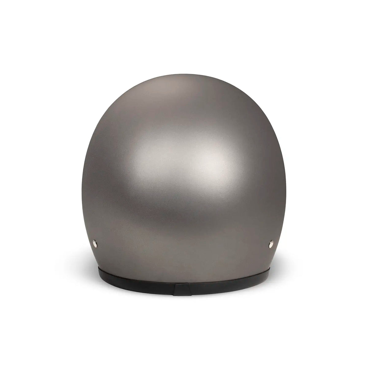 DMD Retro Jet Matt Grey helmet, rear view