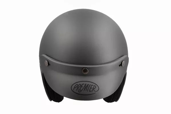 Premier Jet Classic U17 Helmet Peak Grey FREE 365 Day Returns, FREE UK Delivery | Moto Central