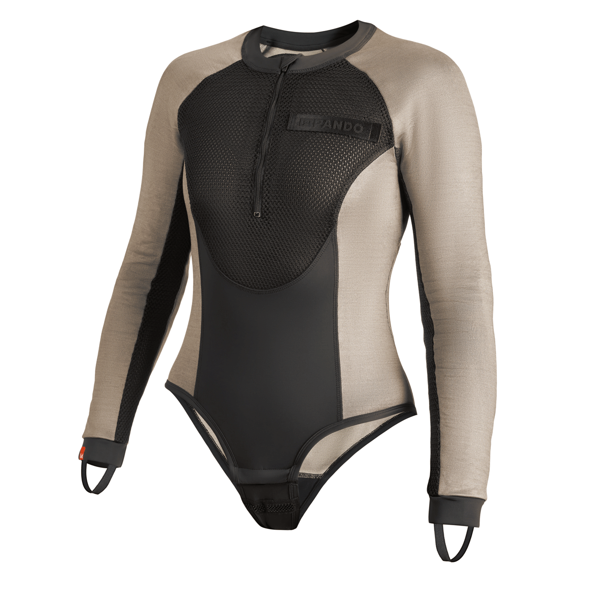 Pando Moto Bia AAA Protective Body Ladies Base Layer Grey FREE UK Delivery, FREE 365 Day Returns | Moto Central