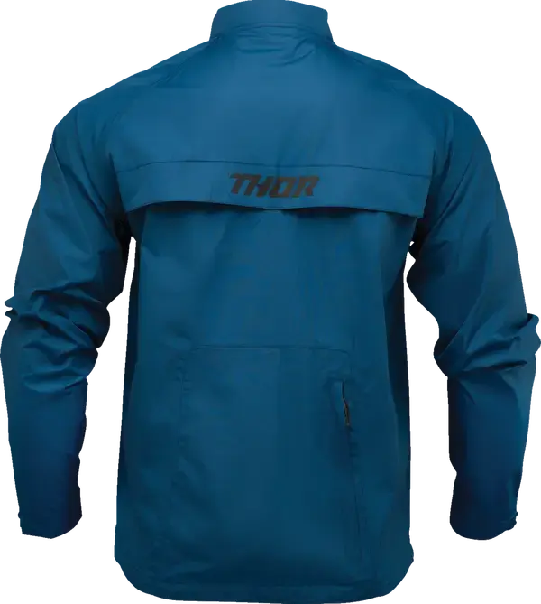 Thor Pack Texitle Jacket Storm Blue - FREE UK Shipping, FREE 365 Day Returns | Moto Central