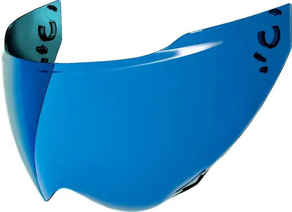 Icon Domain Helmet Shield Visor Boatdrink Blue - FREE UK Shipping, FREE 365 Day Returns | Moto Central