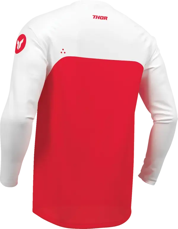 Thor Ridemode Menace Jersey Red / White - FREE UK Shipping, FREE 365 Day Returns | Moto Central