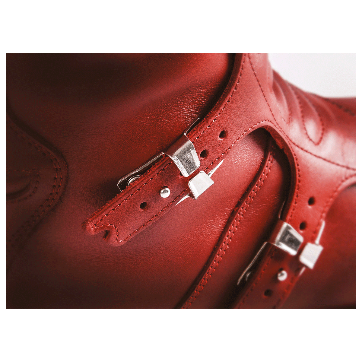 Stylmartin Continental Boots Red FREE UK Delivery, FREE 365 Day Returns | Moto Central