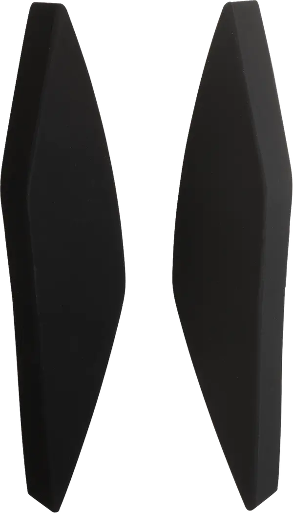 Icon Ultraflite Helmet Side Covers Matt Black