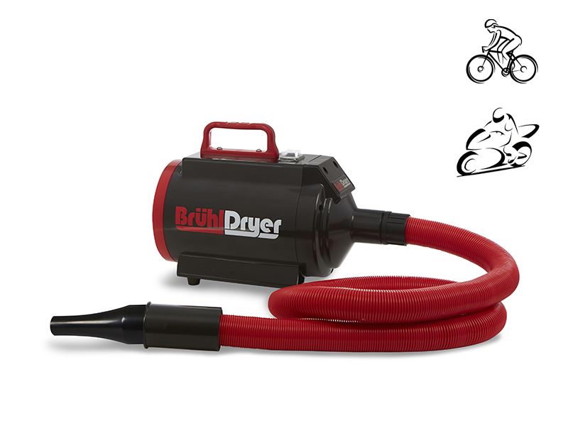 Bruhl Motorcycle Dryer Single Turbine MD1400/2 - EU