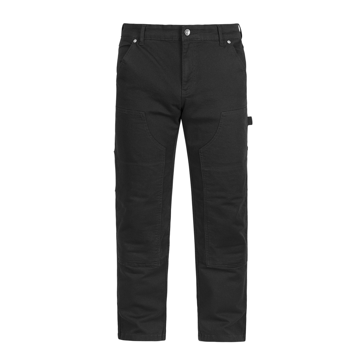 Silk Road Carpenter Textile Trouser Black FREE UK Delivery, FREE 365 Day Returns | Moto Central