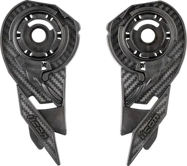 Icon Threshold Helmet Pivot Kit Black - FREE UK Shipping, FREE 365 Day Returns | Moto Central