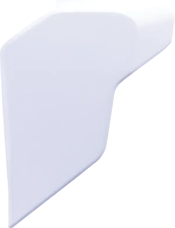 Icon Ultraflite Helmet Side Plates Matt White - FREE UK Shipping, FREE 365 Day Returns | Moto Central