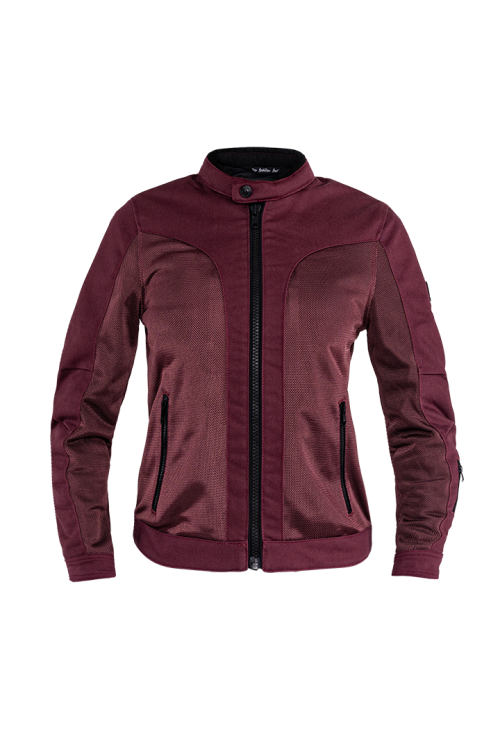 John Doe Aero Mesh Ladies Jacket Bordeaux