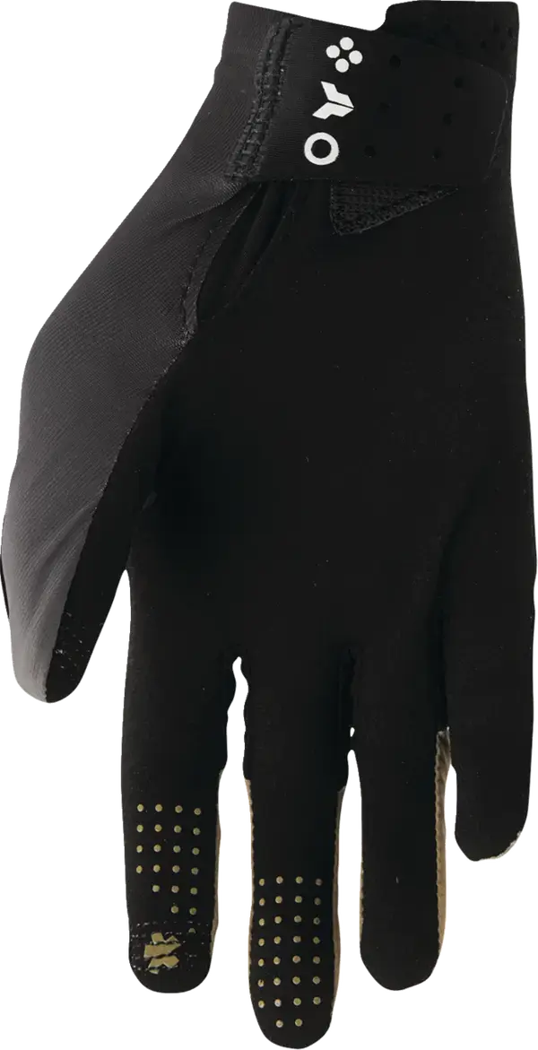 Thor Sportmode Iconic Gloves Black / Copper - FREE UK Shipping, FREE 365 Day Returns | Moto Central