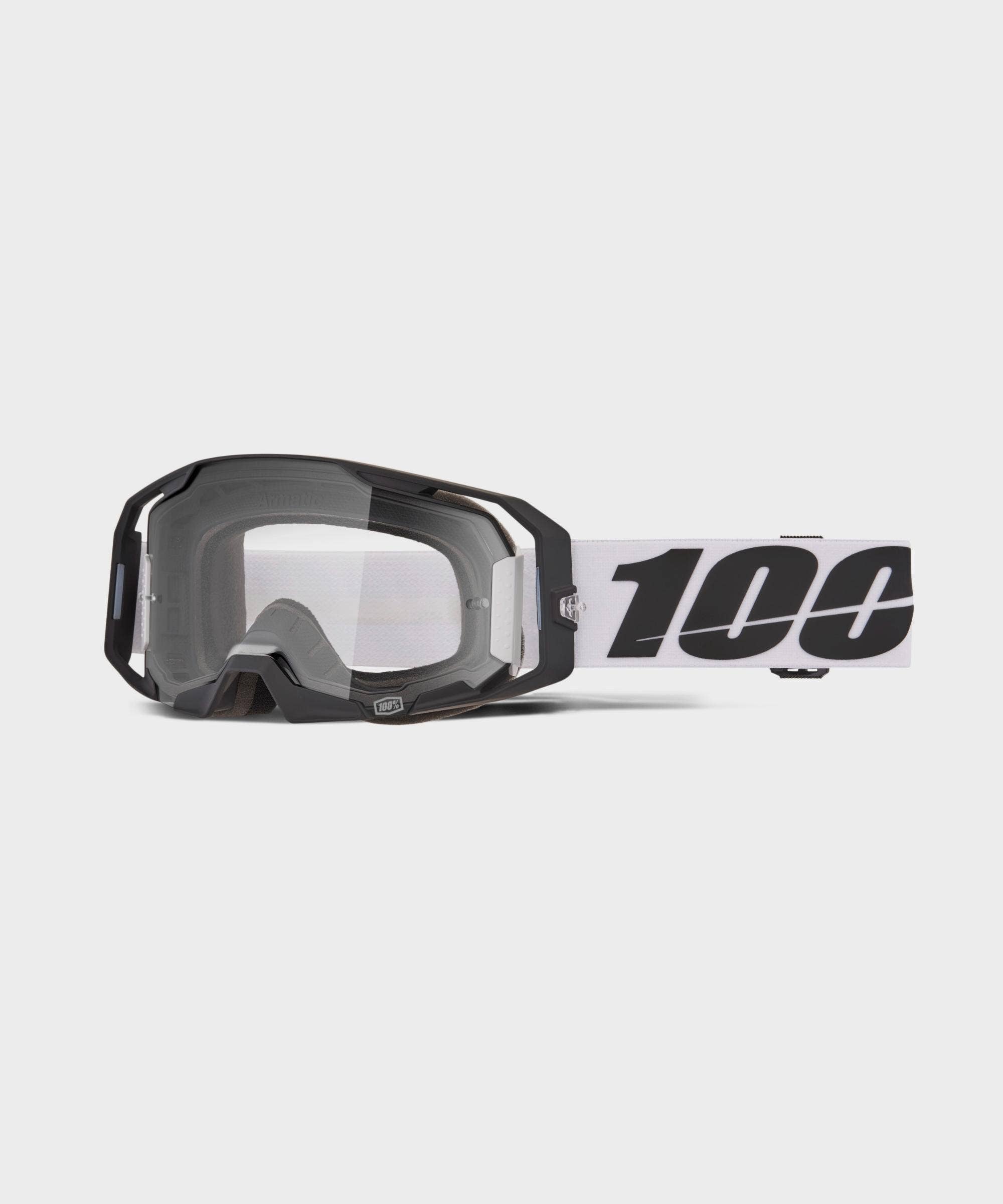 100% Armatic Goggles Caldwell / Clear Lens - FREE UK Shipping, FREE 365 Day Returns | Moto Central