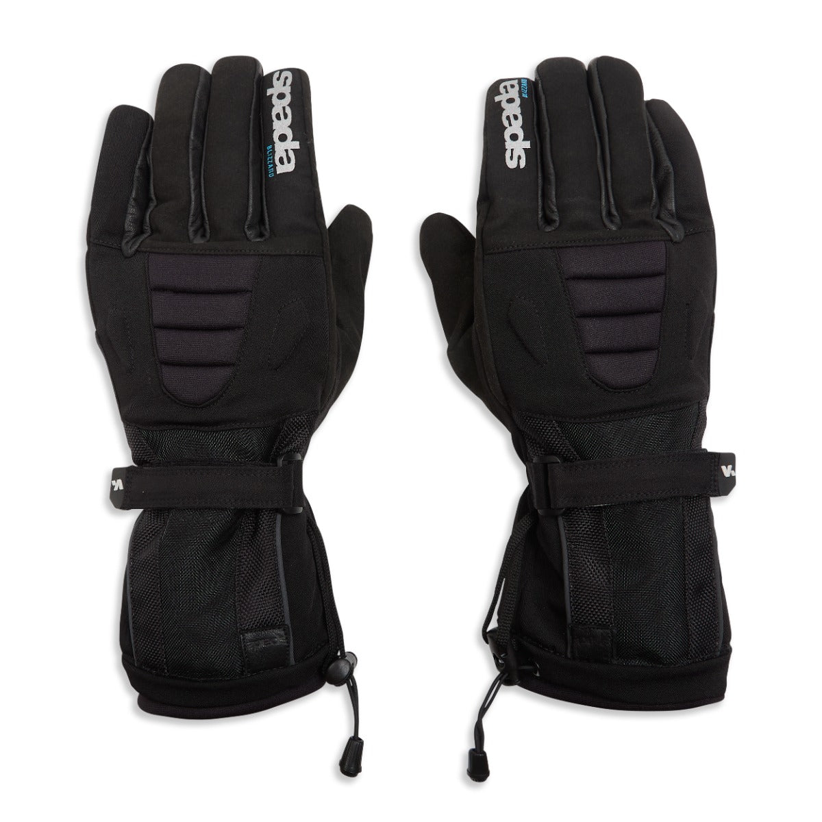 Spada Blizzard 2 Waterproof CE Leather Gloves Black FREE UK Delivery, FREE 365 Day Returns | Moto Central
