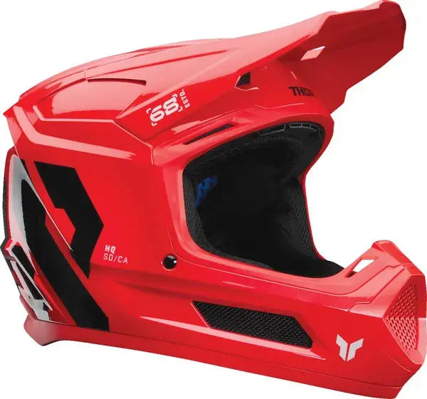 Thor Fleet Youth Forge Red - FREE UK Shipping, FREE 365 Day Returns | Moto Central