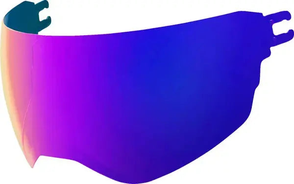 Icon Dropshield Ultra Shield Visor Blurple Purple - FREE UK Shipping, FREE 365 Day Returns | Moto Central
