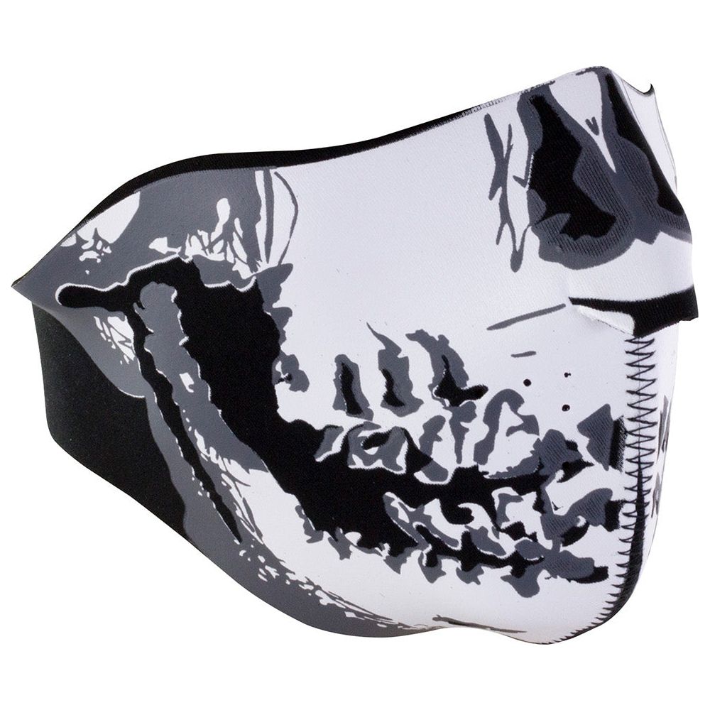 Bike It Neoprene Face Mask With Skull Design