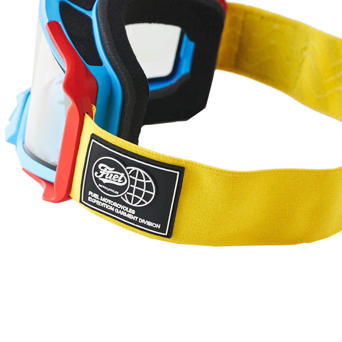 Fuel Endurage Goggles Yellow / Blue With Clear Lens