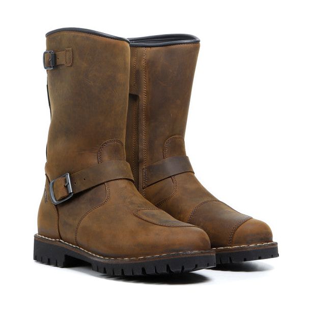 TCX Fuel Waterproof Boots Brown  - FREE UK Delivery - Moto Central