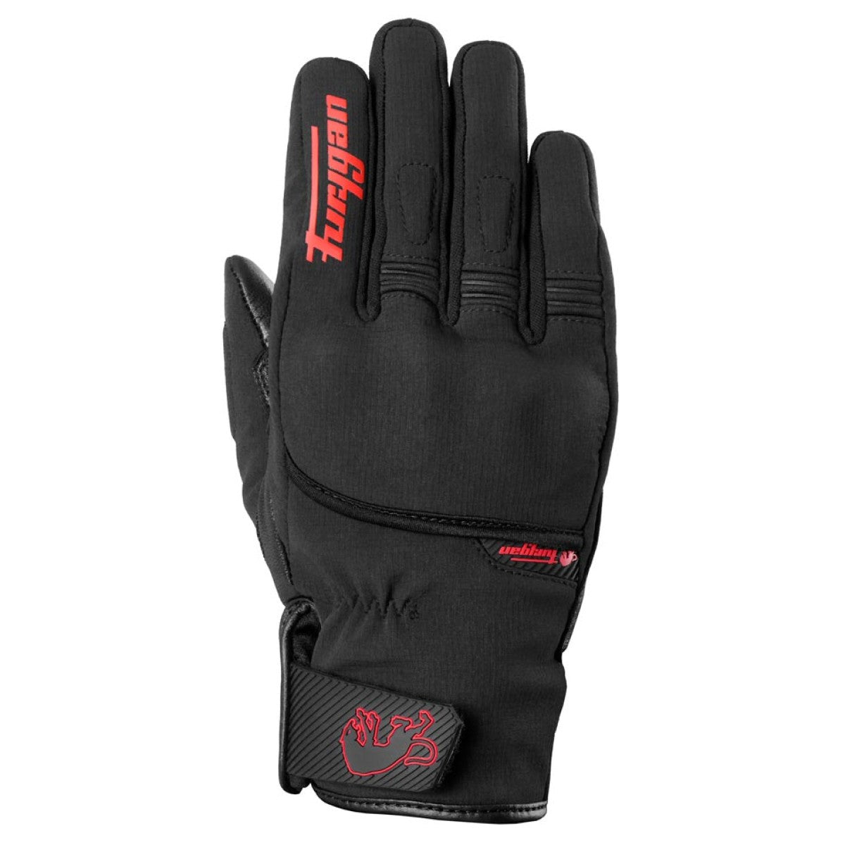 Furygan Jet All Season D3O Evo Gloves Black / Red FREE UK Delivery, FREE 365 Day Returns | Moto Central