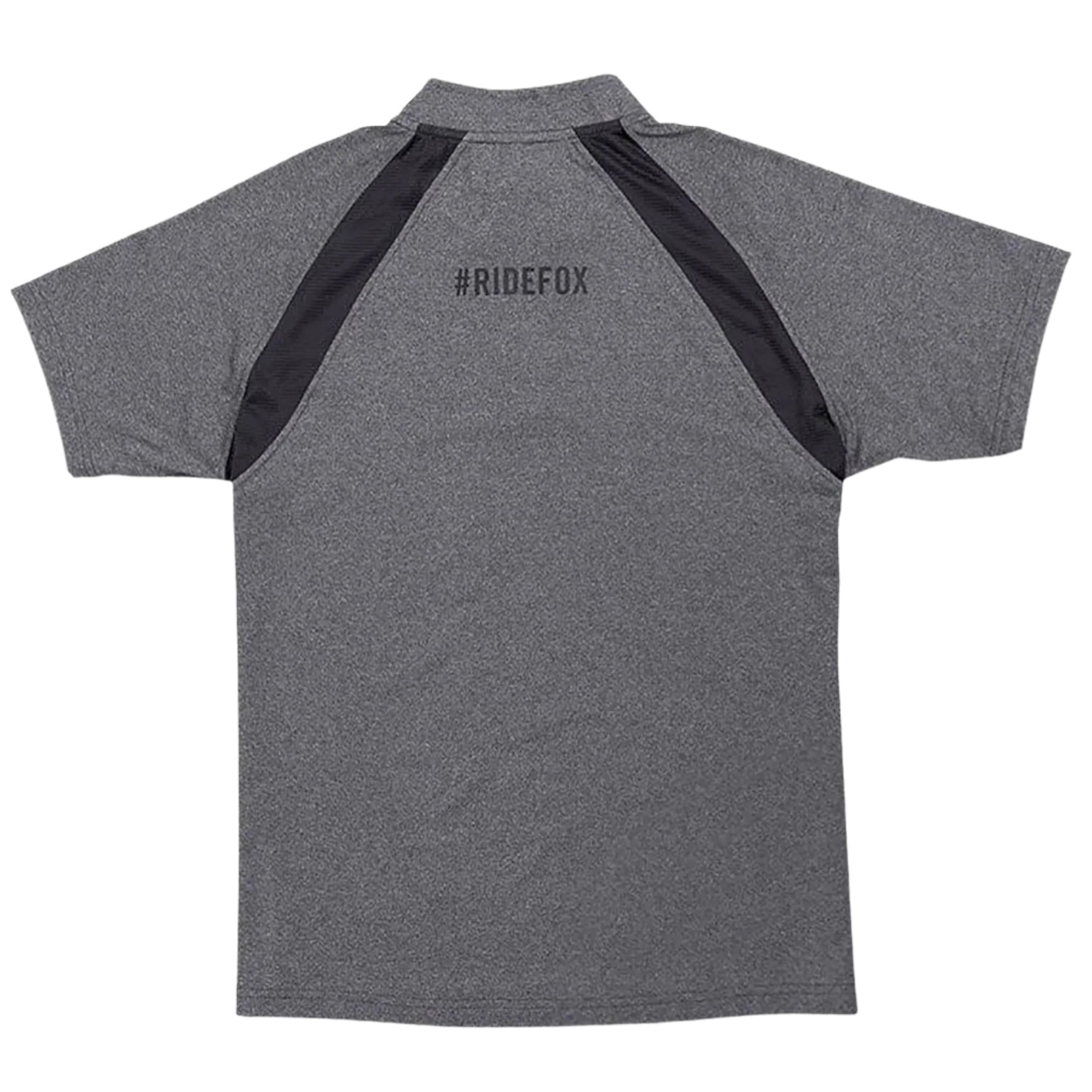 FOX Ladies Polo Shirt Grey - FREE UK Shipping, FREE 365 Day Returns | Moto Central