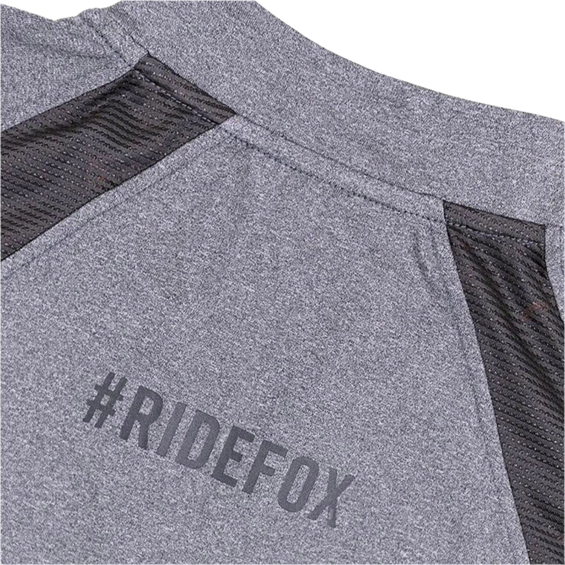 FOX Ladies Polo Shirt Grey - FREE UK Shipping, FREE 365 Day Returns | Moto Central