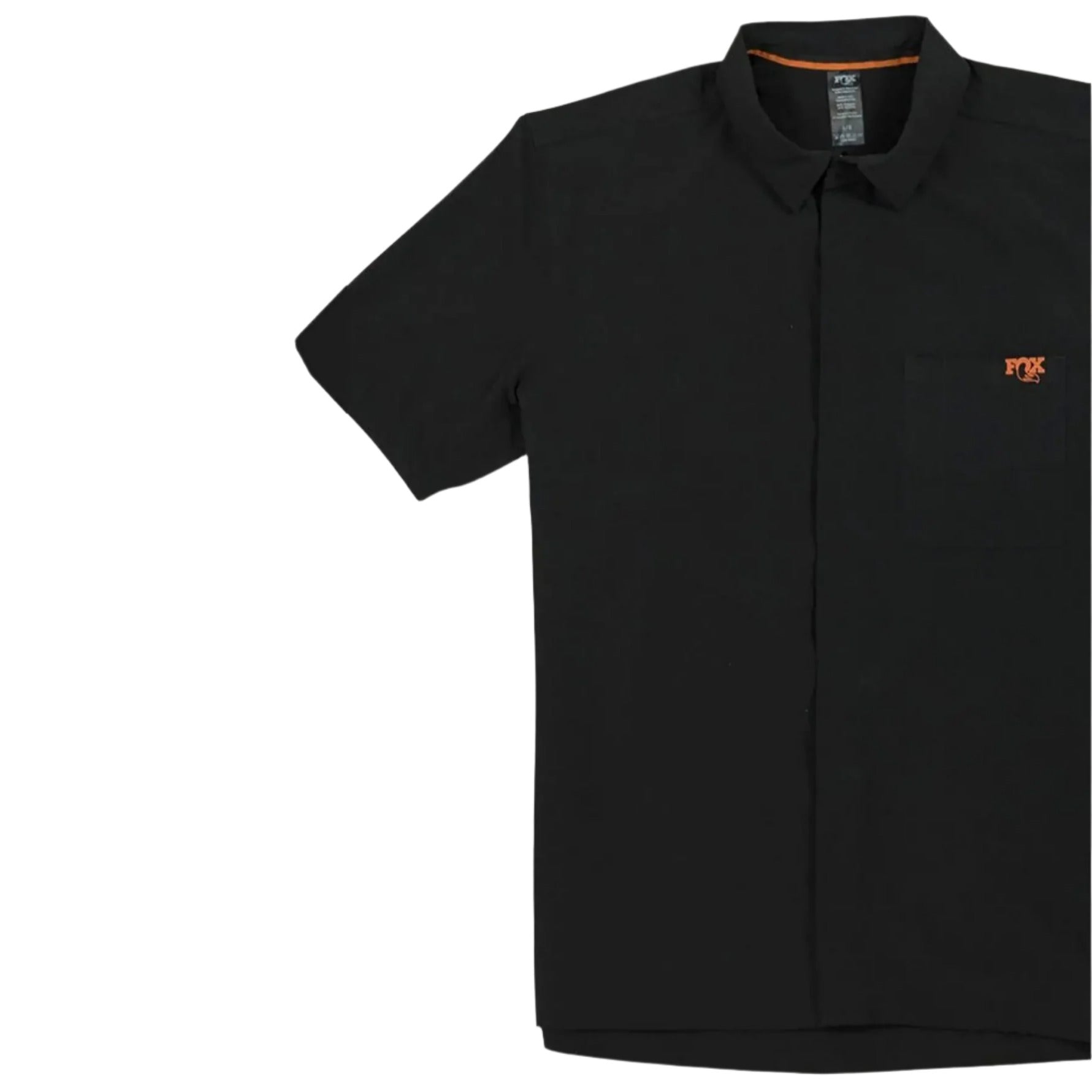 FOX Shop Shirt Black - FREE UK Shipping, FREE 365 Day Returns | Moto Central