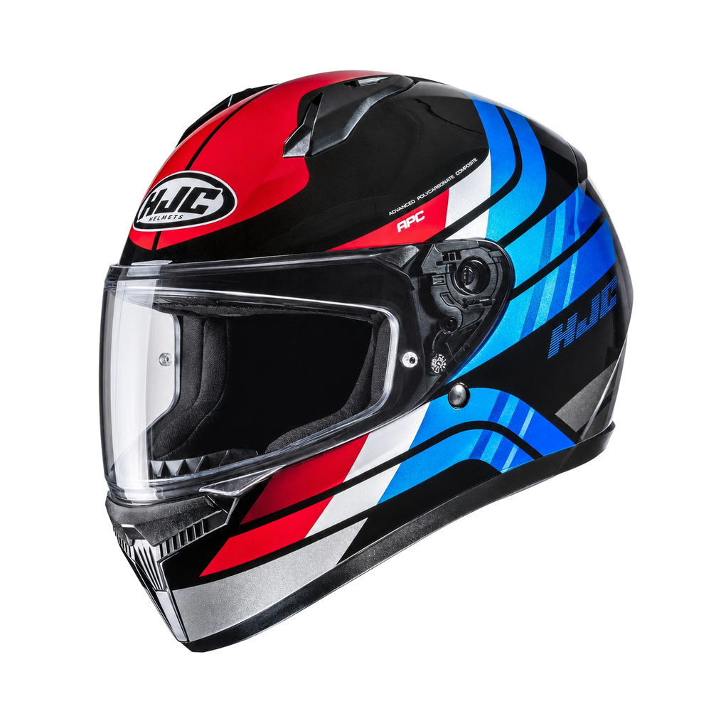 HJC C10 Hiper MC21 White / Blue / Red
