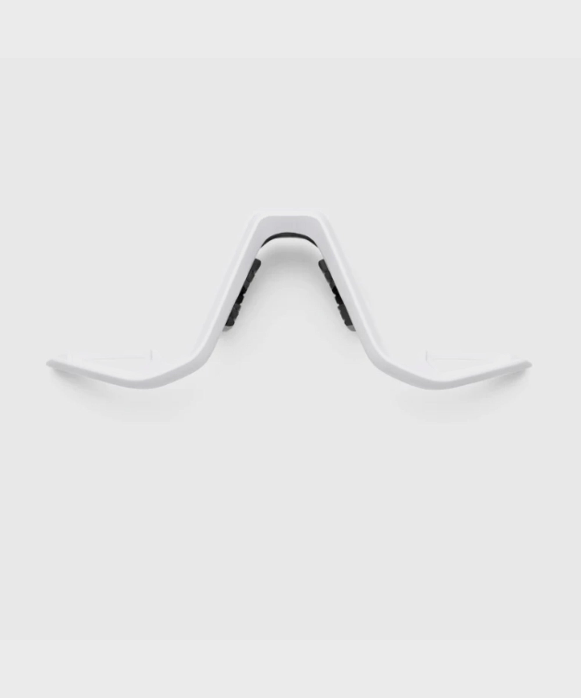 100% Slendale Nose Bridge Matt White - FREE UK Shipping, FREE 365 Day Returns | Moto Central