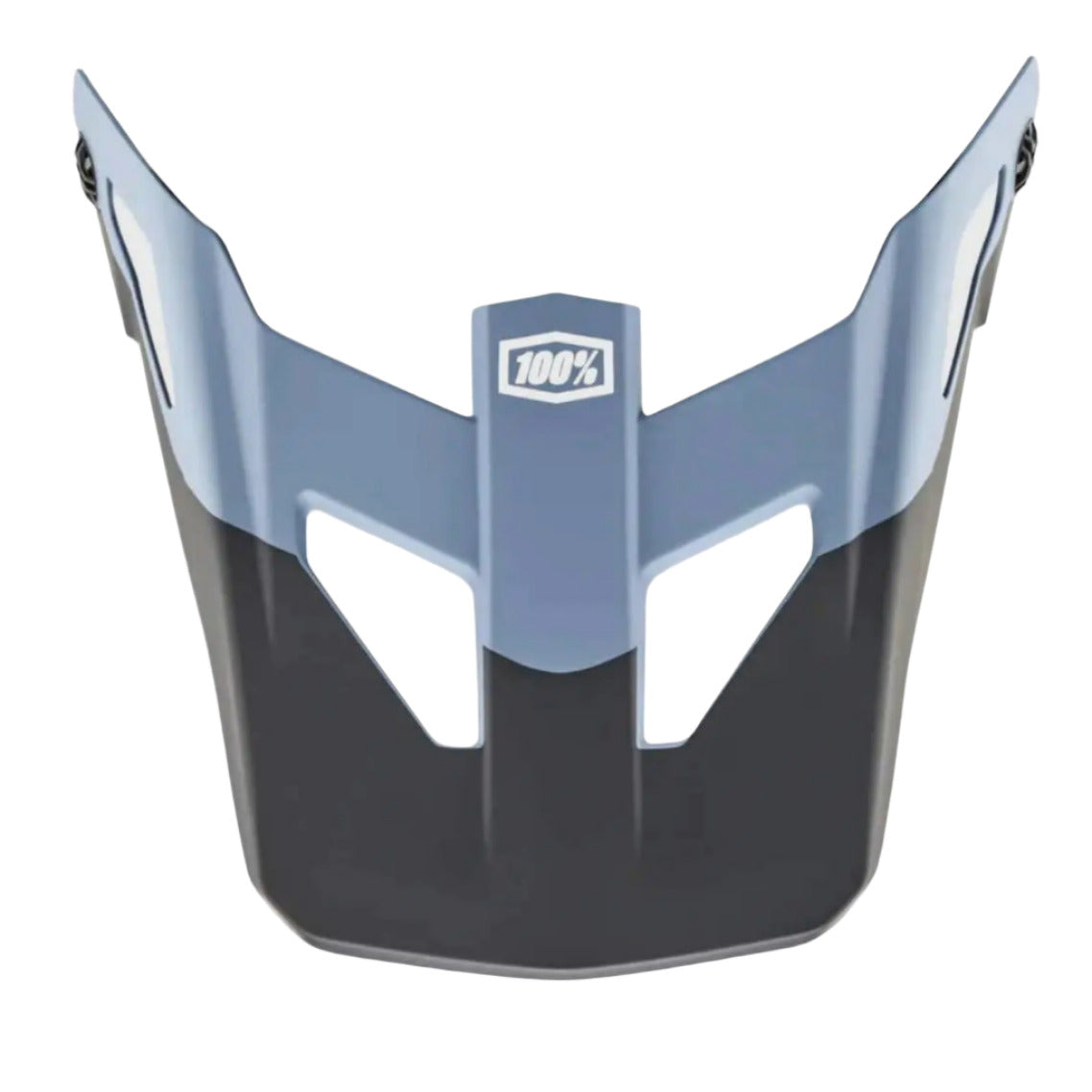 100% Status Replacement Visor Drop / Steel Blue - FREE UK Shipping, FREE 365 Day Returns | Moto Central