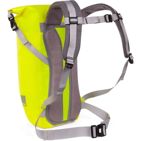 HUMP Reflective Waterproof Backpack Hi-Viz Yellow - FREE UK Shipping, FREE 365 Day Returns | Moto Central