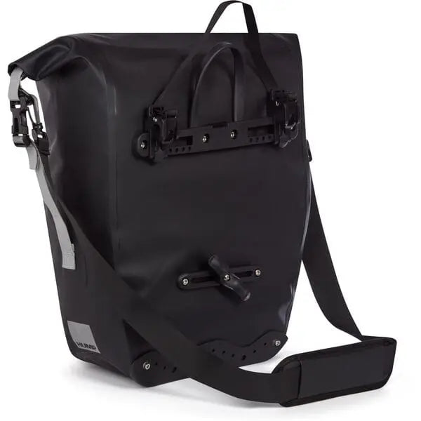 HUMP Reflective Waterproof Single Pannier Black - FREE UK Shipping, FREE 365 Day Returns | Moto Central