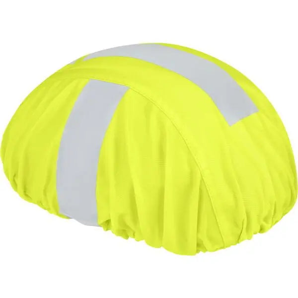 HUMP Reflective Waterproof Helmet Cover Hi-Viz Yellow - FREE UK Shipping, FREE 365 Day Returns | Moto Central